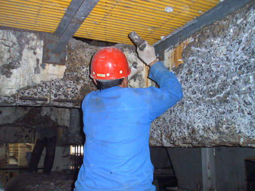 硝銨廠大梁KP砂漿防腐2